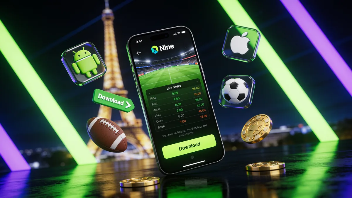 Comment s’inscrire sur l’application mobile Nine Casino ? pour les joueurs en France